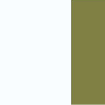 White / Heather Olive